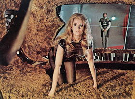 Jane Fonda doggy style in Barbarella 1968