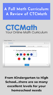 A Mom's Quest to Teach: A Full Math Curriculum: A Review of CTCMath – Mathematics is the perfect homeschooling topic for an online resource. #homeschooling #mathematics #onlineeducation