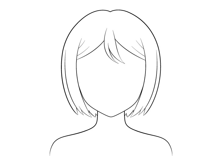 √ Cara Shading & Mewarnai Rambut Anime Cewe - Anidraw