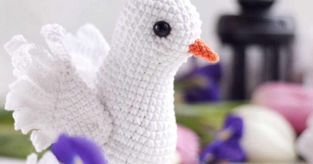 вязание крючком голубя. голубей вязания. голубь связанный крючком. голубь амигуруми. вязание белых голубей.