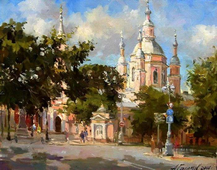 Городской пейзаж. Азат Галимов Городской пейзаж. Азат Галимов