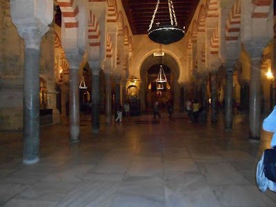 Interior de la Mezquita de Córdoba