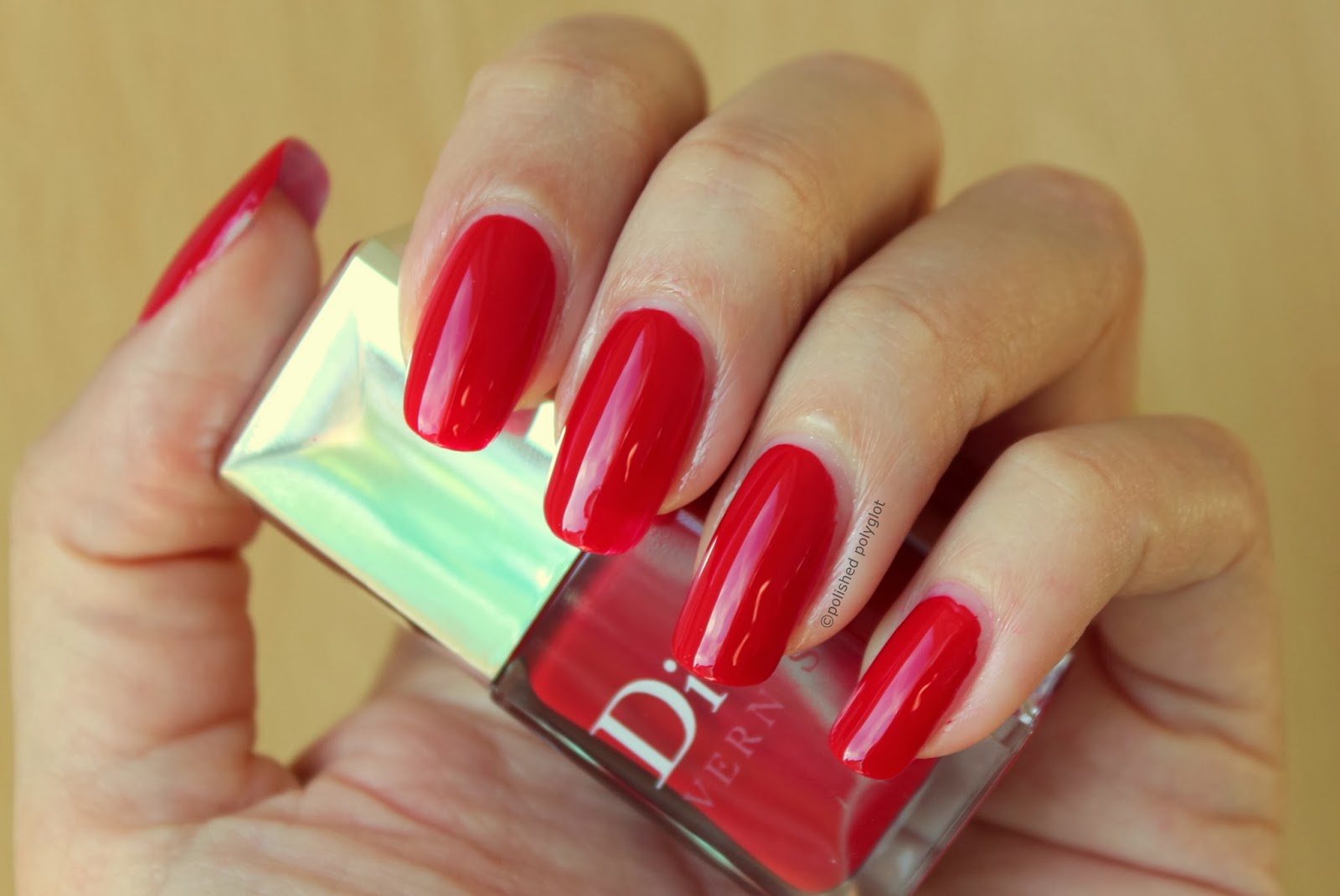 10. Dior Vernis Nail Polish in "Rouge 999" - wide 2