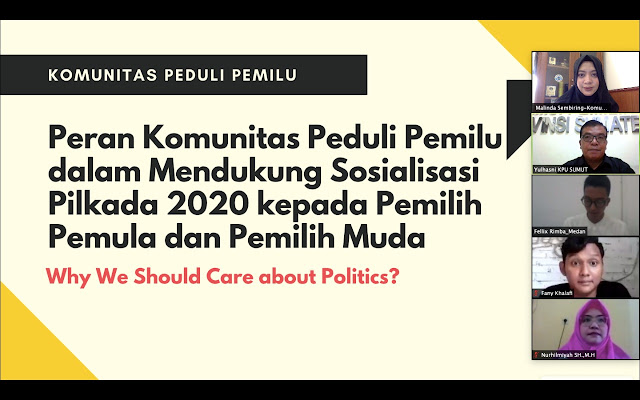 Menjadi Narasumber Webinar