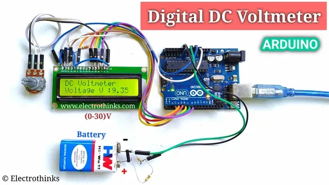 Arduino based Digital DC Voltmeter