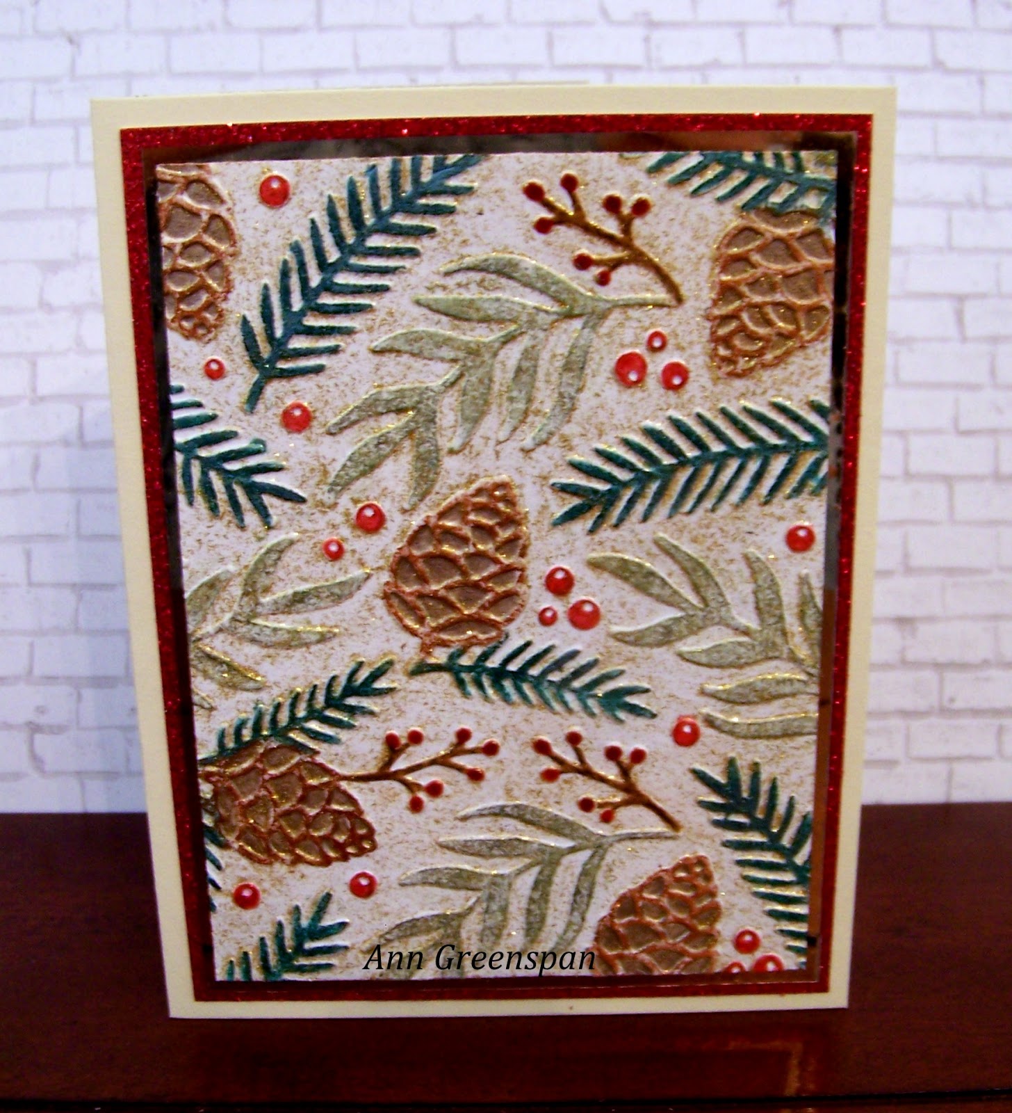 Dies R Us Coloring Your Embossing Folder Cards