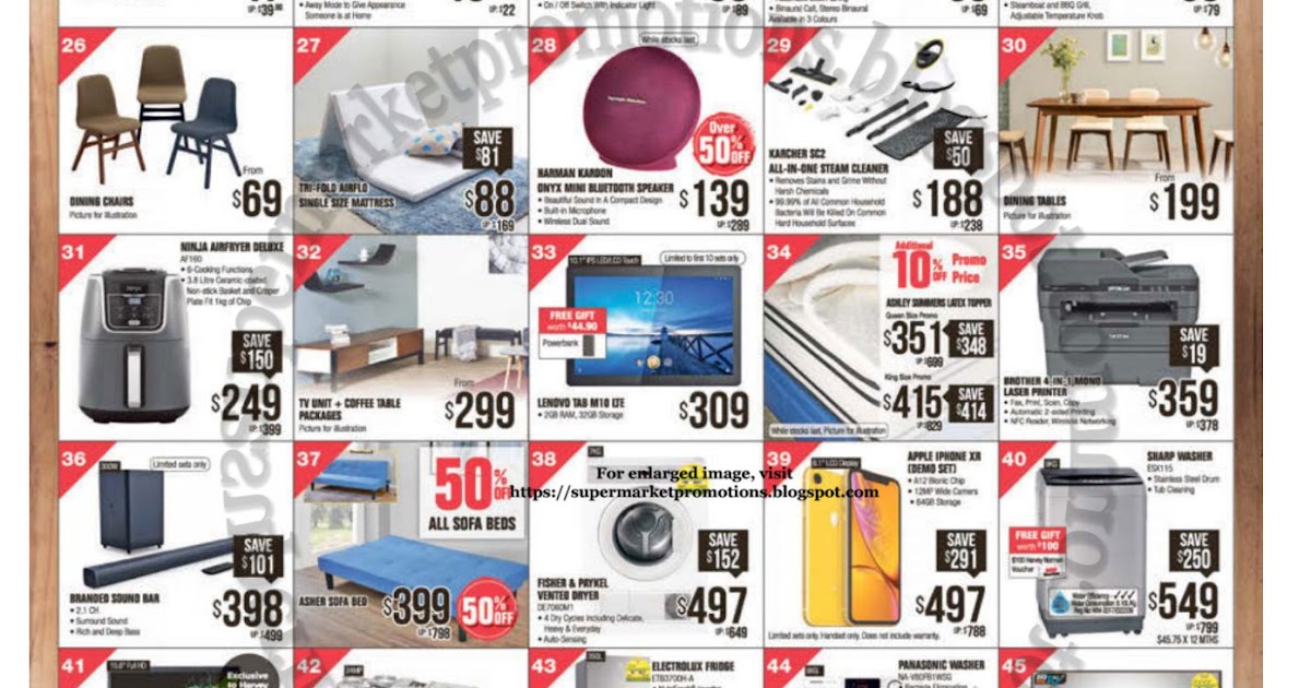 Harvey Norman Top 50 Deals of The Week 28 August 02 September 2020