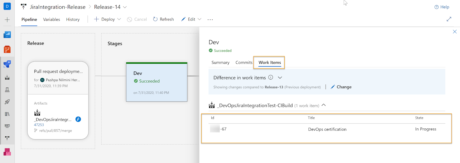 Adventures in DevOps Link Jira Issues with Azure DevOps Deployment