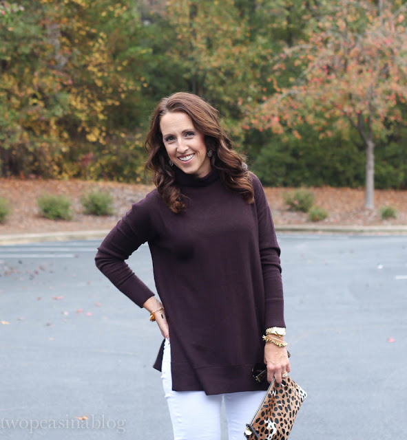 Two Peas in a Blog: Tunic Sweater + Party Clutches