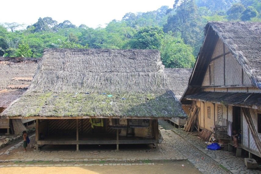 Download Gambar Rumah Adat Banten Bernama Baduy PNG