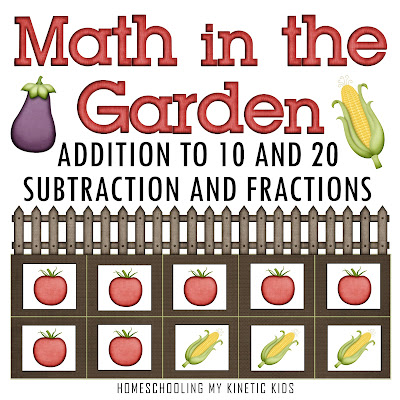 Math in the Garden Printable Activities
