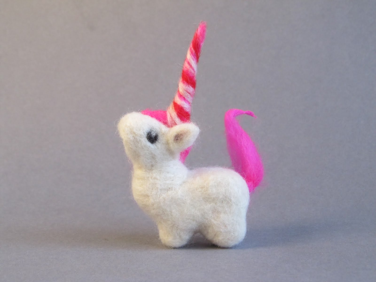 Spin City Make It Monday Needle Felt A Mini Unicorn!