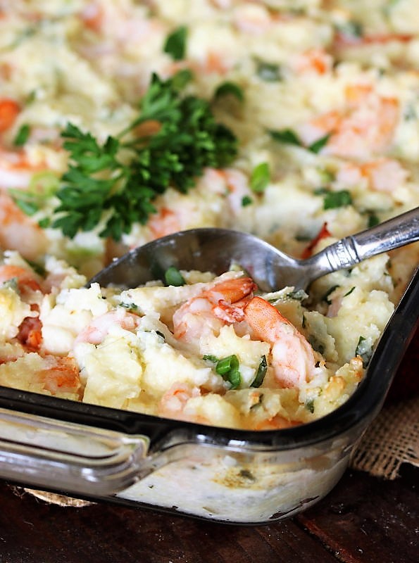 Shrimp and Grits Casserole The Kitchen is My Playground