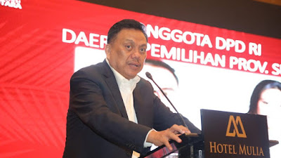 Olly Dondokambey Ajak Anggota DPR-DPD RI Bersinergi Bangun Sulut