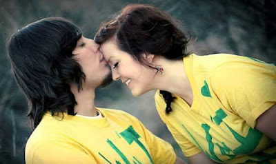 Yellow Match Tees Love Couple DP