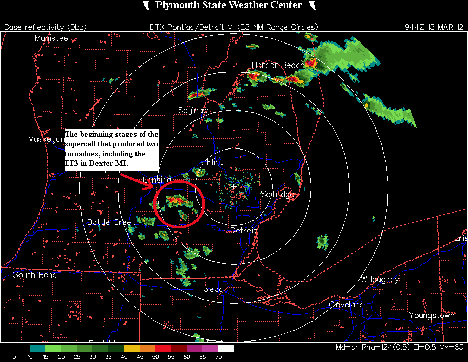 Southeast Michigan Weather March 15, 2012 Michigan Tornadoes