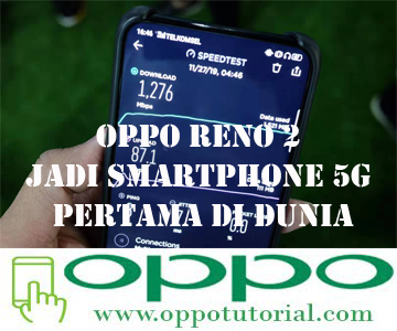 OPPO Reno 2 Jadi Smartphone 5G Pertama di Dunia