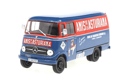 Mercedes L319 1968 Anís de la Asturiana vehículos de reparto y servicio salvat