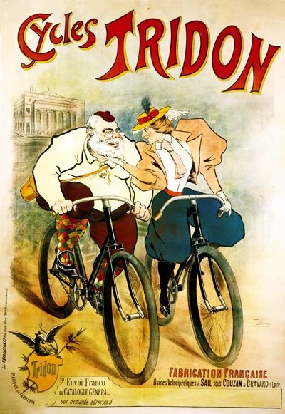AlfonsoyAmigos - Carteles Vintage Bicicleta