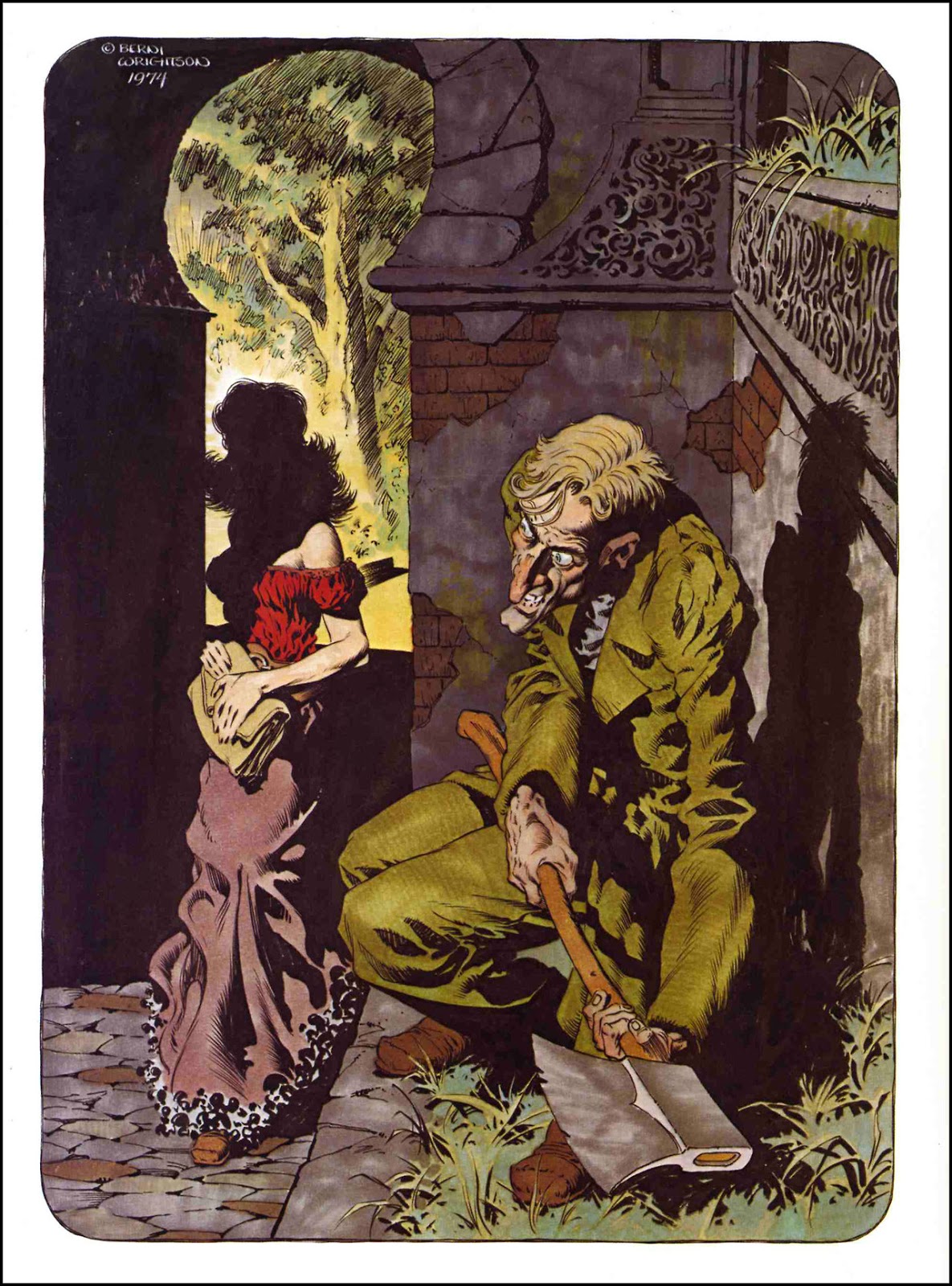 Cap'n's Comics Cereal Killer by Berni Wrightson