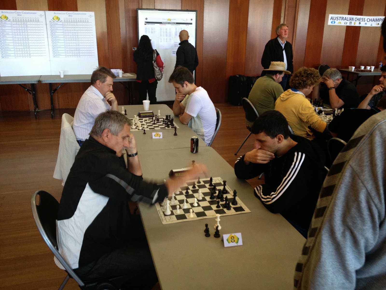 Melbourne Games Coach Australian Chess Championships the middle bit