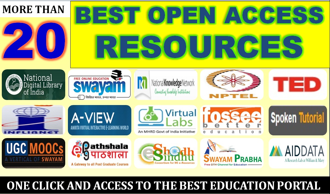 Best open Access ResourcesList of some Best Open Access Resources