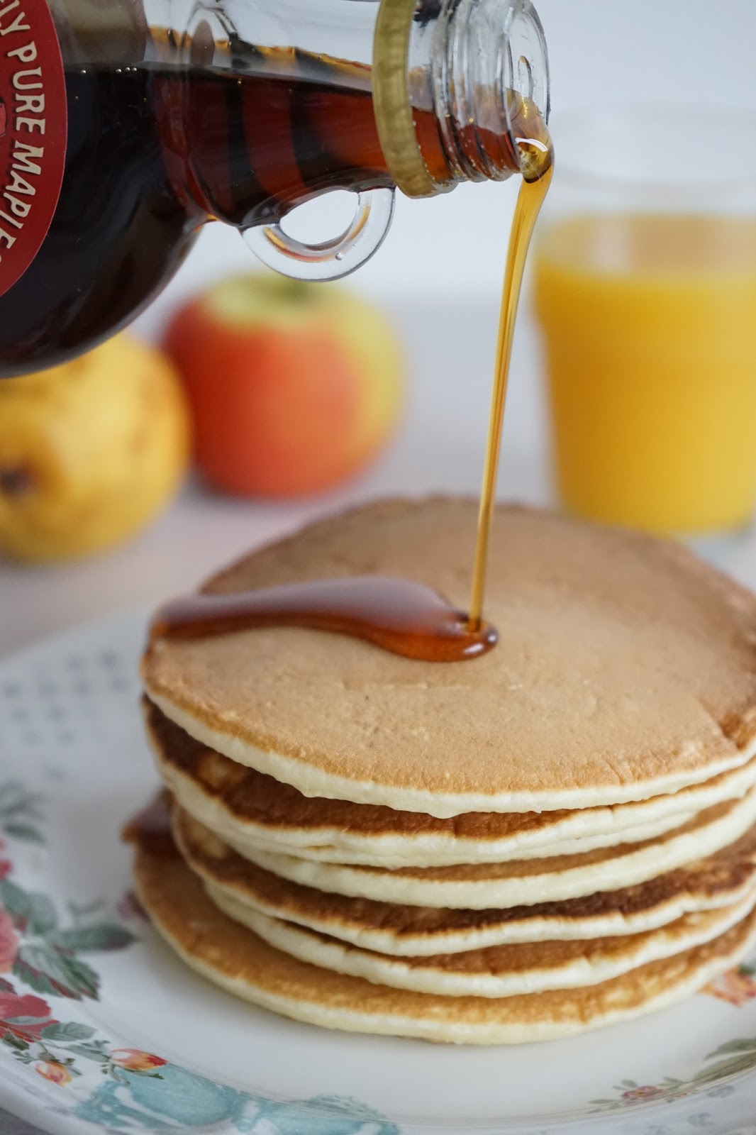 The Cook Time Pancakes et sirop d'érable