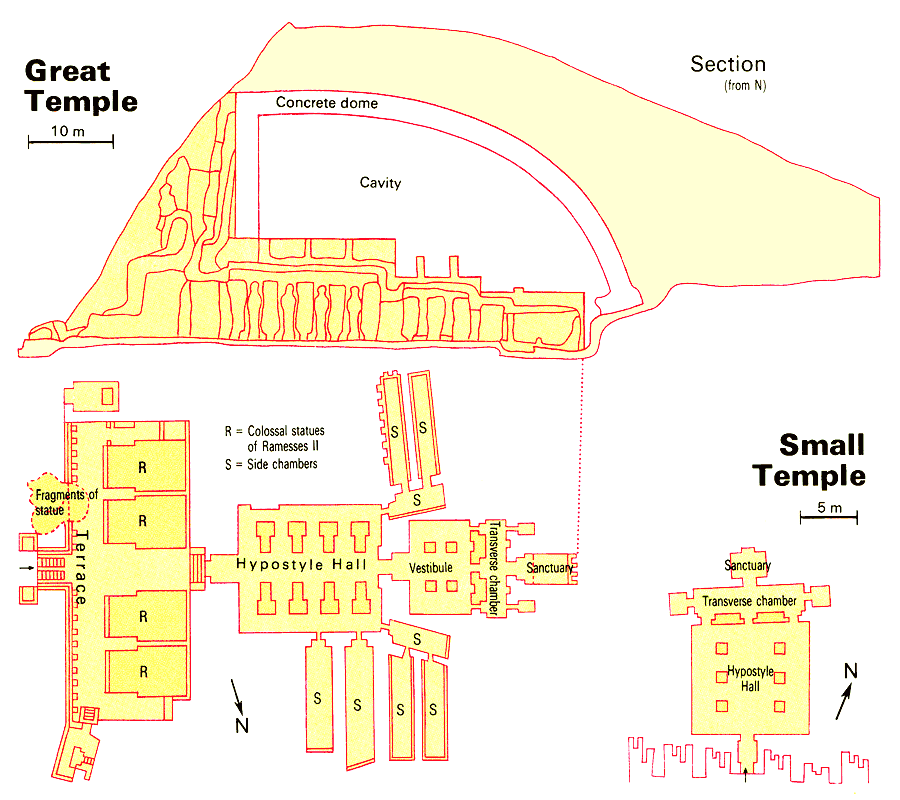 Храм рамзеса 2 в абу симбеле план
