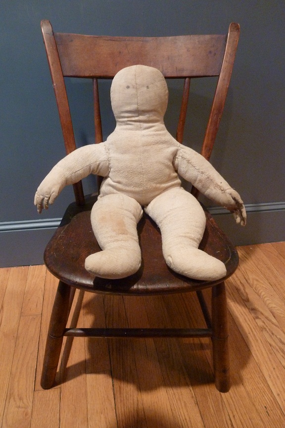 Maida Today An Primitive Antique or Vintage Folk Art Cloth Doll