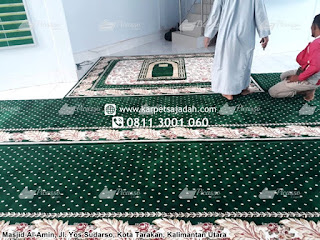 Karpet Masjid Turki Minimalis Tanah Merah Bangkalan Jawa Timur