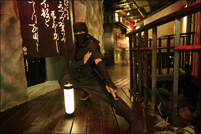 Ninjas serving your food