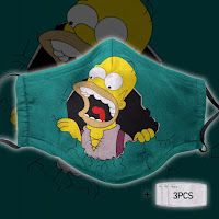 Tapabocas de Los Simpson