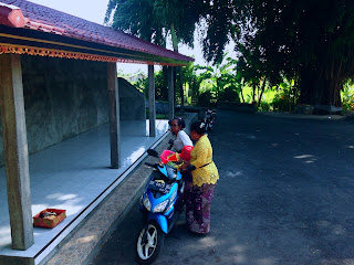 Outside Yard of Dalem Temple Ringdikit, North Bali, Indonesia