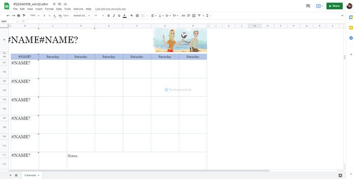 Las mejores plantillas de calendario de Google Sheets y Excel Online