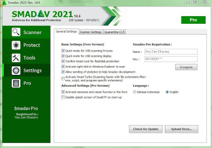 Smadav Pro Terbaru 2021 Rev 14 6 Full Serial Number Update Working Wakil Ilmu