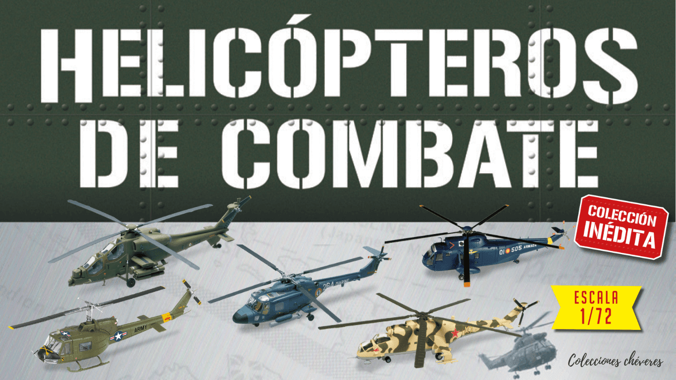 helicópteros de combate 1:72 argentina