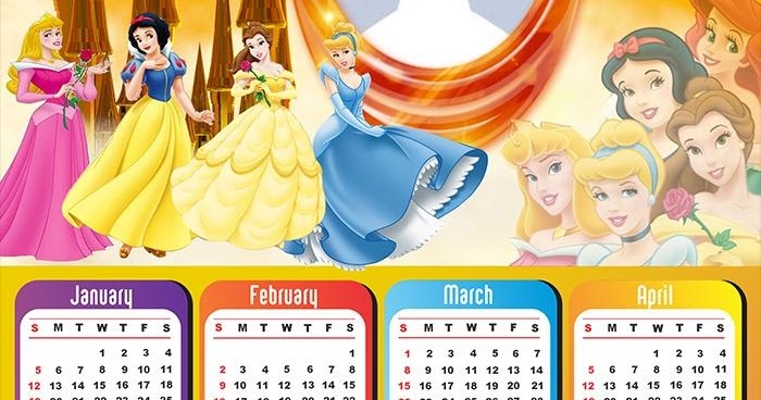 Free Printable Disney Calendar 2021 / Do you have a little princess in