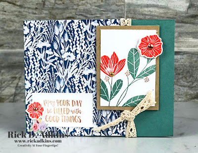 Check out all the projects in Round 4 of Coffee & a Card with Rick - Season's Blessings Card Class With the videos replay on my blog.