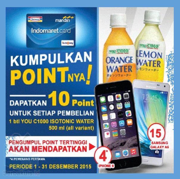 Promo Poin You C1000 Indomaret Berhadiah 15 Samsung Galaxy A5