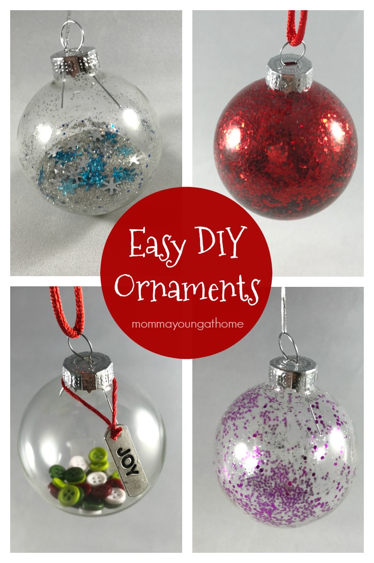 How to Make Easy Glass Ornaments for Your Christmas Tree