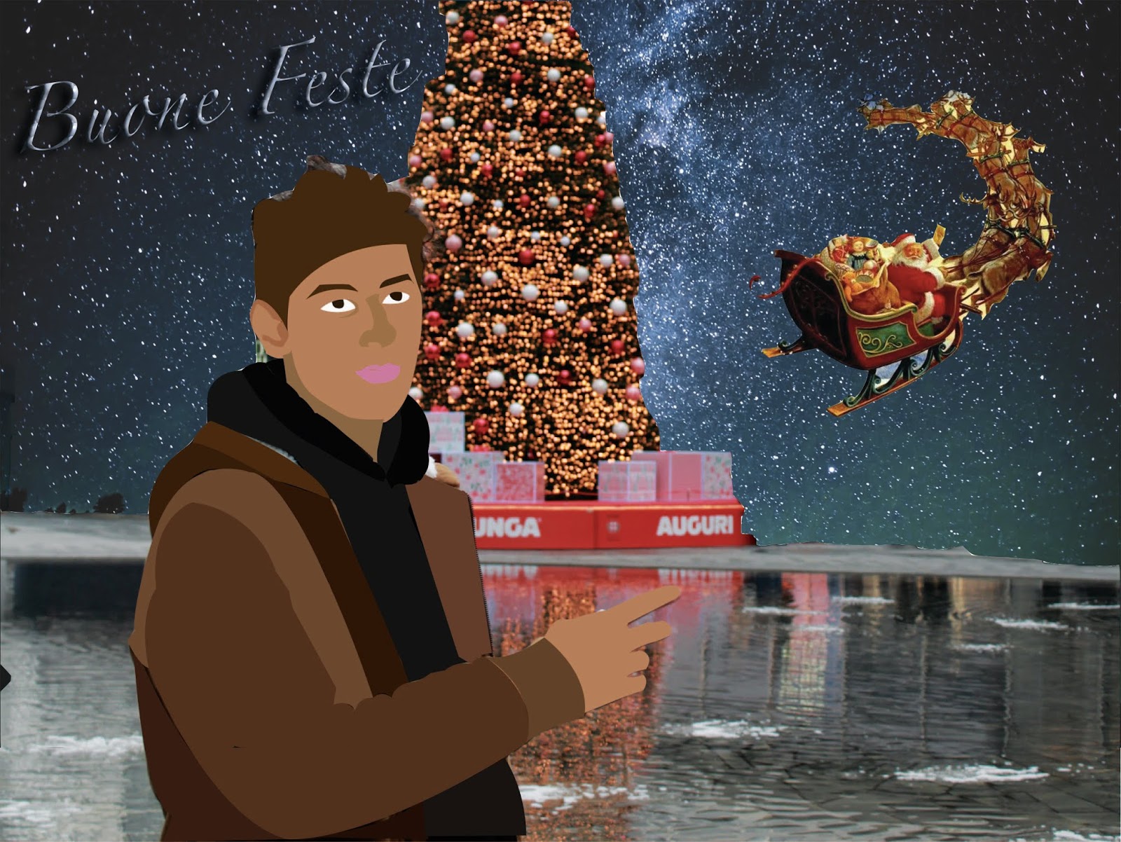 Christmas natale merry italian buon happy anno italia The Amazing Graphics: Buone Feste!