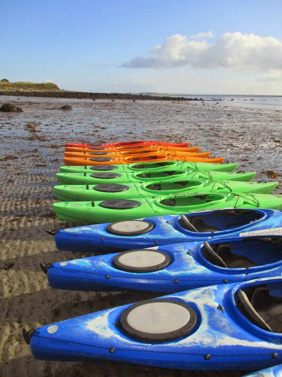 Outdoors Ireland Sea Kayak Tour On A Calm November