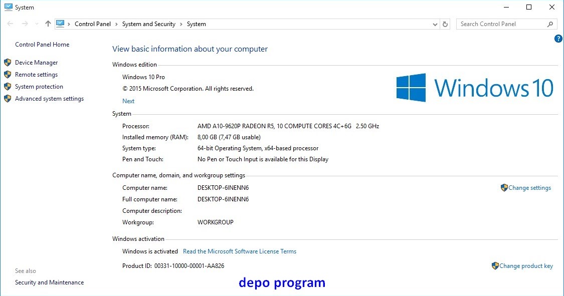 Cara Masuk BIOS LAPTOP HP 15bw0xx ( AMD QuadCore A109620DP RADEON R5