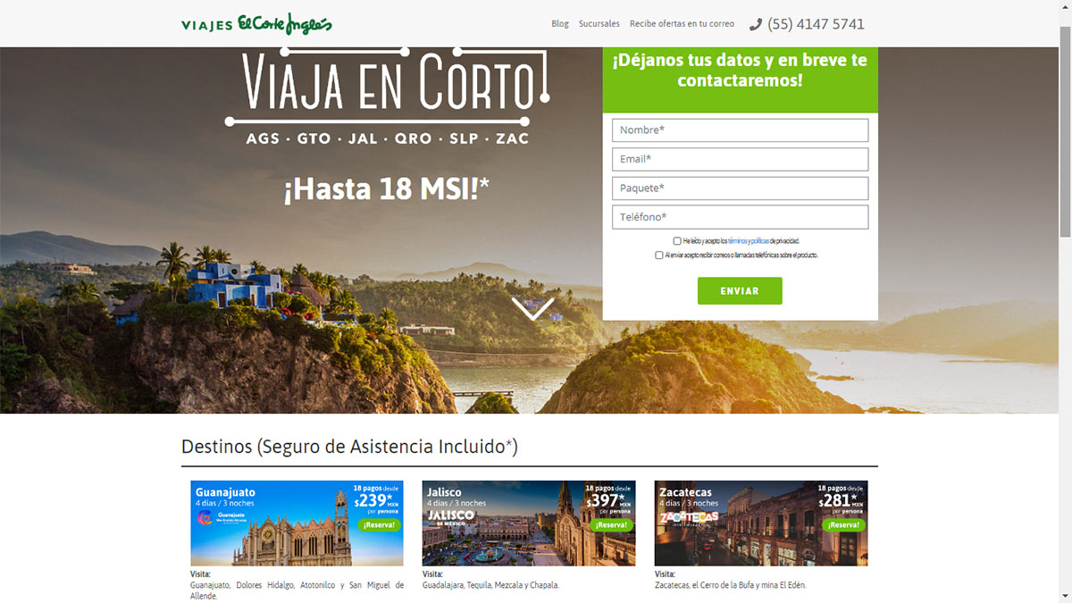 EL CORTE INGLÉS CAMPAÑA VIAJE EN CORTO 02 EL CORTE INGLÉS CAMPAÑA VIAJE EN CORTO 02