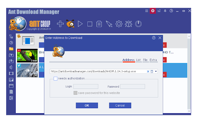 تحميل برنامج Ant Download Manager 2020 كامل مجانا برنامج التحميل من النت