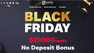 Bonus Forex Tanpa Deposit FortFS $100 - Black Friday