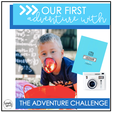 Our First Adventure with the Family Adventure Challenge Book