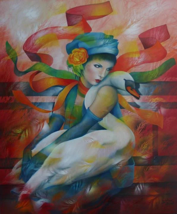 Jeanette Guichard Bunel 1957 | French Surrealist painter