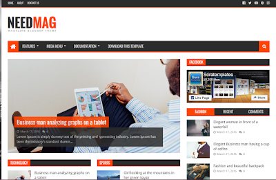 Need Mag Blogger Template