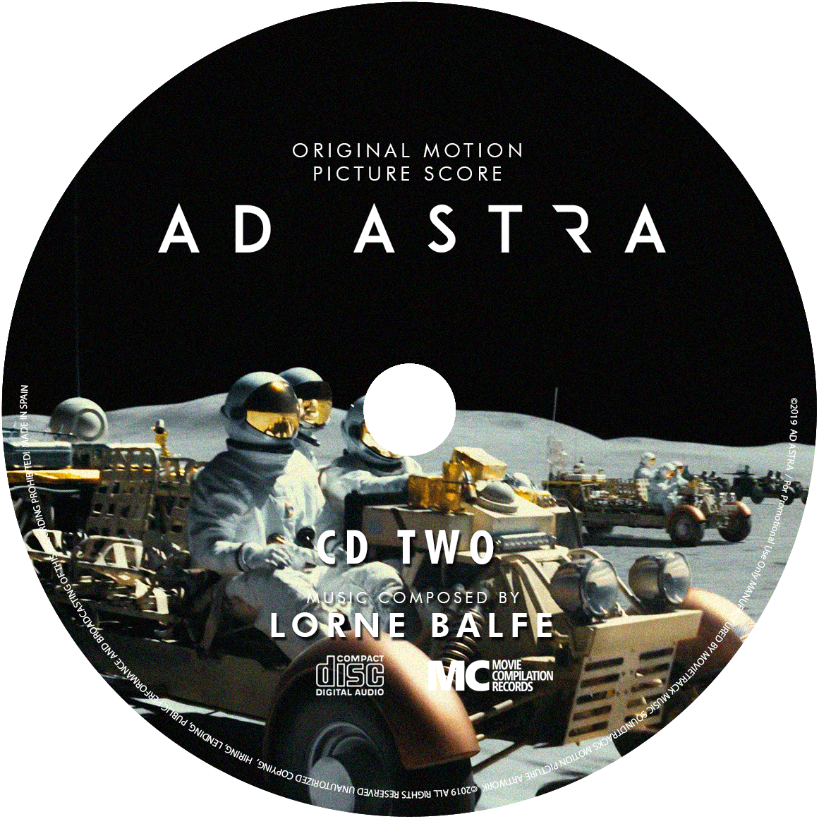 Soundtrack List Covers Ad Astra Complete (Lorne Balfe)